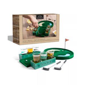 STUDIO MERCANTILE Drinking Game Mini Golf Shots Game Set Green Size OS NWB